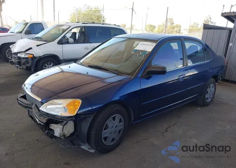 2003 Honda Civic Lx from USA, damaged, VIN JHMES16543S004049